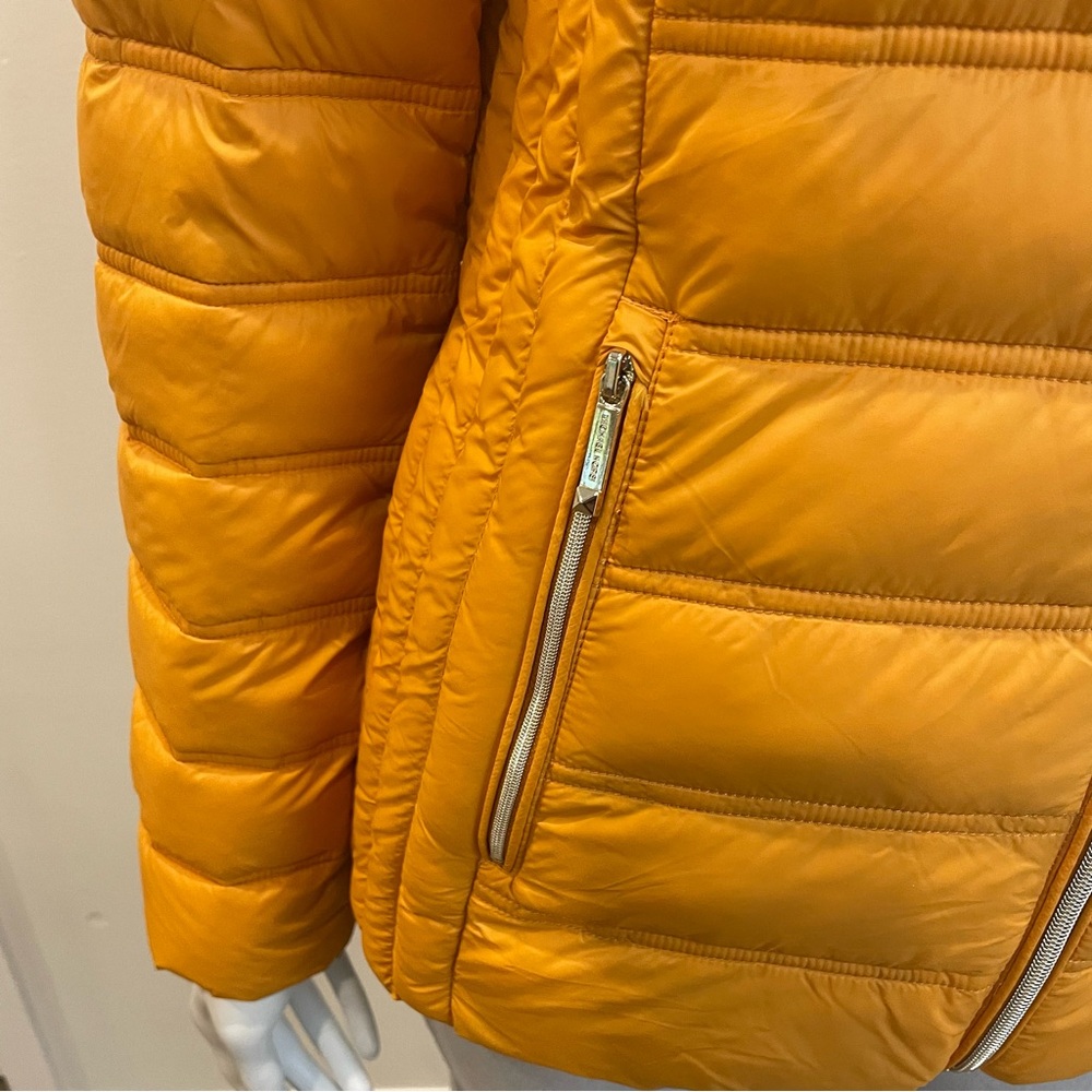 MICHAEL Michael Kors Orange Puffer Jacket - Picture 4 of 11